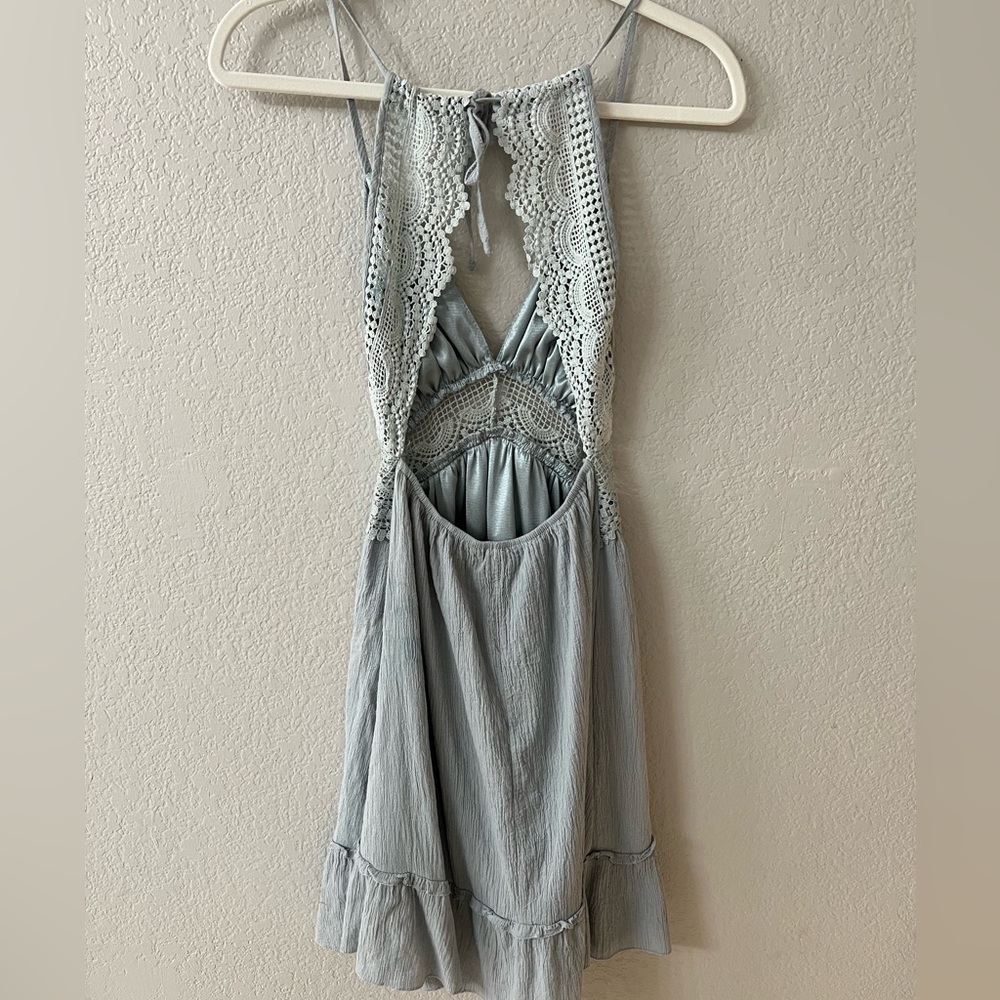 Boutique crocheted sun dress size small - Picture 2 of 8